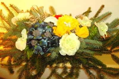 Dekoracja na trumnę