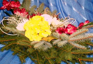 Dekoracja na trumnę