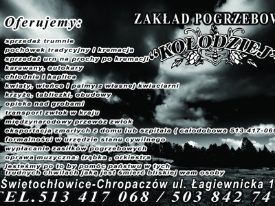 ZAKŁAD POGRZEBOWY FIRMA KOŁODZIEJ